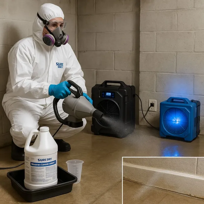 Sanitization and Odor Removal process in Morrison, IL