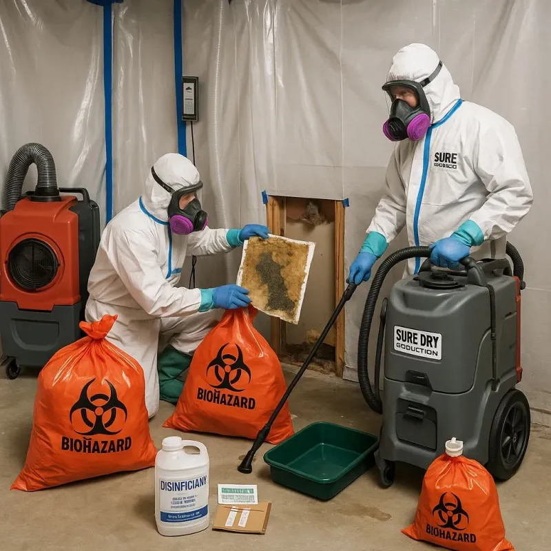 Contaminated Water Handling Protocols process in Morrison, IL